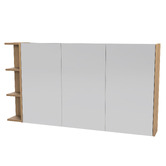 Timberline New York 1350mm Rectangular Mirrored Shaving Cabinet