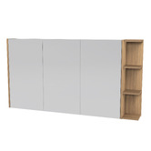Timberline New York 1350mm Rectangular Mirrored Shaving Cabinet