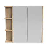 Timberline New York 750mm Rectangle Mirrored Shaving Cabinet