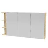 Timberline New York 1350mm Rectangular Mirrored Shaving Cabinet