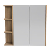 Timberline New York 750mm Rectangle Mirrored Shaving Cabinet