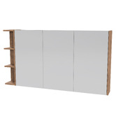 Timberline New York 1350mm Rectangular Mirrored Shaving Cabinet