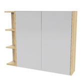 Timberline New York 900mm Rectangular Mirrored Shaving Cabinet