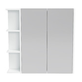 Timberline New York 750mm Rectangular Mirrored Shaving Cabinet