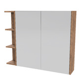 Timberline New York 900mm Rectangular Mirrored Shaving Cabinet