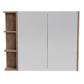 Timberline New York 900mm Rectangular Mirrored Shaving Cabinet