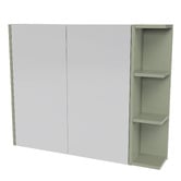 Timberline New York 900mm Rectangular Mirrored Shaving Cabinet