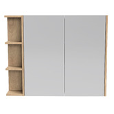 Timberline New York 900mm Rectangular Mirrored Shaving Cabinet