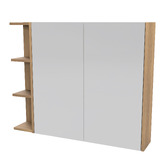 Timberline New York 900mm Rectangular Mirrored Shaving Cabinet