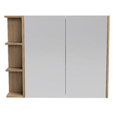 Timberline New York 900mm Rectangular Mirrored Shaving Cabinet