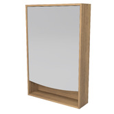 Timberline Pure Bliss 600mm Rectangular Mirrored Shaving Cabinet