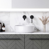 Timberline Allure 360mm Round Ceramic Above Counter Basin