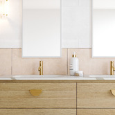 Timberline Bodhi 540mm Gloss White Undermount Basin
