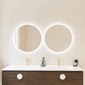 Timberline Oxford Round Wall Mirror