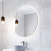 Timberline Oxford Round Wall Mirror
