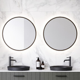 Timberline Portland Round Wall Mirror