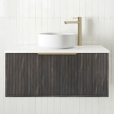Timberline Elwood 900mm Dockland Wall Hung Single Vanity Unit