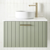 Timberline Saba 750mm Wall Hung Single Vanity Unit