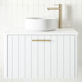 Timberline Saba 750mm Wall Hung Single Vanity Unit