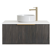 Timberline Elwood 900mm Dockland Wall Hung Single Vanity Unit