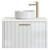 Timberline Saba 750mm Wall Hung Single Vanity Unit