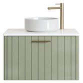 Timberline Saba 750mm Wall Hung Single Vanity Unit