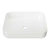 Timberline Enchant 500mm Rectangular Ceramic Above Counter Basin