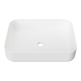 Timberline Enchant 500mm Rectangular Ceramic Above Counter Basin