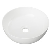 Timberline Jessie 323mm Round Ceramic Above Counter Basin
