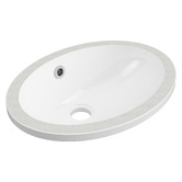 Timberline Amara 445mm Gloss White Undermount Basin