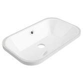 Timberline Bodhi 540mm Gloss White Undermount Basin