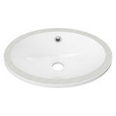 Timberline Amara 445mm Gloss White Undermount Basin