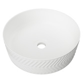 Timberline Allure Arrow 360mm Round Ceramic Above Counter Basin