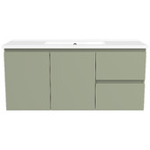 Timberline Florida Ensuite 1000mm Wall Hung Vanity with Ceramic Countertop