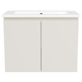 Timberline Florida Ensuite 600mm Wall Hung Vanity with Ceramic Countertop