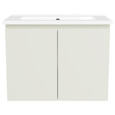 Timberline Florida Ensuite 600mm Wall Hung Vanity with Ceramic Countertop