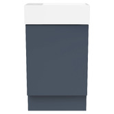 Timberline Lottie 480mm Freestanding Small Space Vanity with Ceramic Countertop