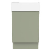 Timberline Lottie 480mm Freestanding Small Space Vanity with Ceramic Countertop
