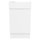 Timberline Lottie V-Groove 480mm Freestanding Small Space Vanity with Ceramic Countertop
