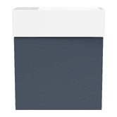 Timberline Lottie 480mm Wall Hung Small Space Vanity with Ceramic Countertop