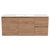 Timberline Nevada 1200mm Wall Hung Vanity with Ceramic Countertop