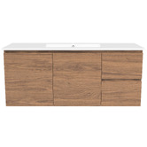 Timberline Nevada 1200mm Wall Hung Vanity with Ceramic Countertop