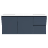 Timberline Nevada 1200mm Wall Hung Vanity with Ceramic Countertop
