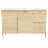 Timberline Nevada 1200mm Freestanding Vanity with Ceramic Countertop