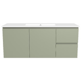 Timberline Nevada 1200mm Wall Hung Vanity with Ceramic Countertop