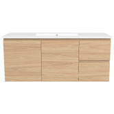 Timberline Nevada 1200mm Wall Hung Vanity with Ceramic Countertop