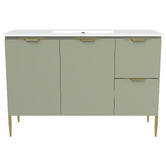 Timberline Nevada 1200mm Freestanding Vanity with Ceramic Countertop