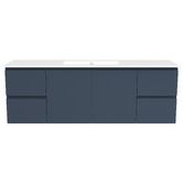 Timberline Nevada 1500mm Wall Hung Vanity with Ceramic Countertop