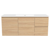 Timberline Nevada 1200mm Wall Hung Vanity with Ceramic Countertop