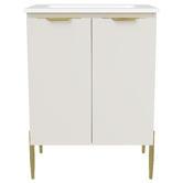Timberline Nevada 600mm Freestanding Vanity with Ceramic Countertop